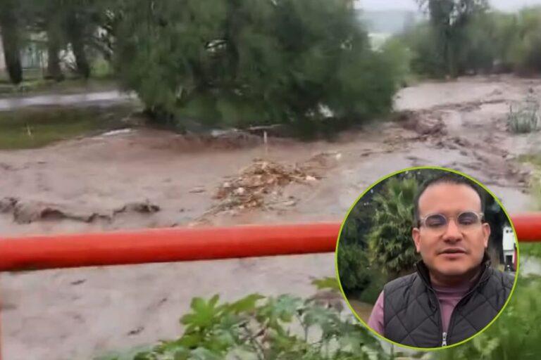 Imagen: Inundaciones en Ixmiquilpan: El alcalde minimiza la situación mientras el arroyo Pallares se desborda
