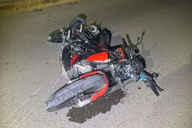 Imagen: Motociclista pierde la vida en accidente en Ixmiquilpan