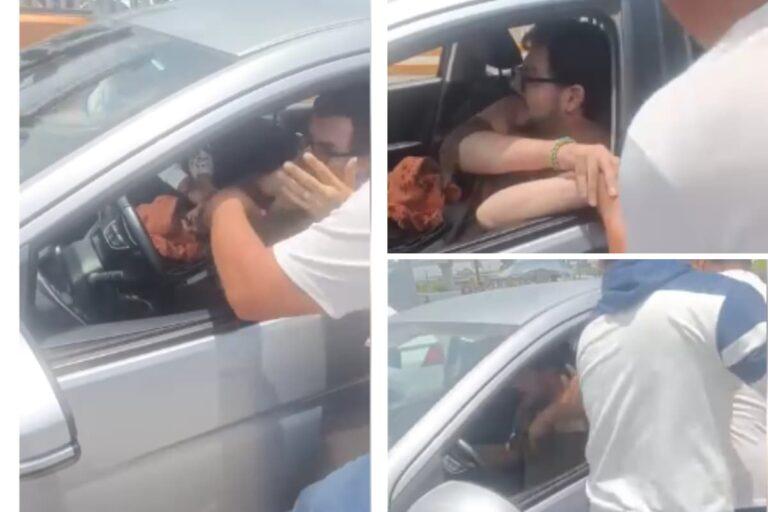 Imagen: Riña entre conductores en Plaza Galerías de Pachuca deja un lesionado por arma blanca