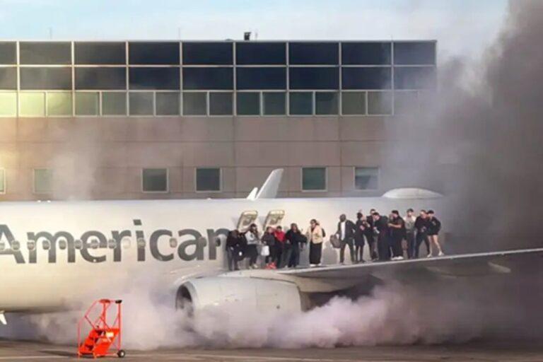 Imagen: Avión se incendia en el aeropuerto de Denver con pasajeros a bordo; esto fue lo que ocurrió