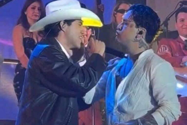 Imagen: ¿Qué pasa con Christian Nodal? Su actitud en concierto divide opiniones; ¿estaba ebrio?