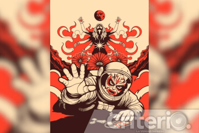 Imagen: Arta Lucha mezcla rock mexicano y lucha libre en una nueva exposición en Pachuca