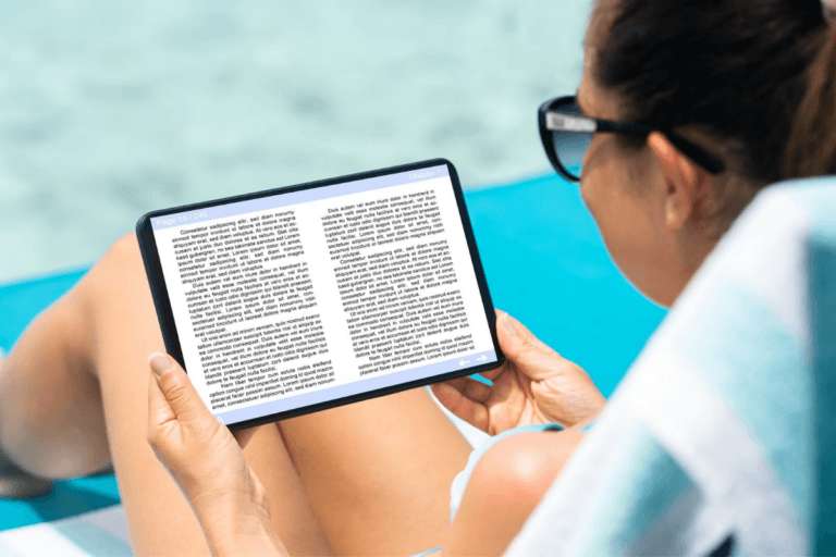 Imagen: Consejos para leer cómodamente en formato digital