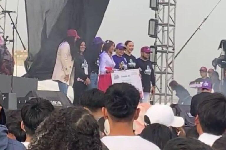 Imagen: Tizayuca entrega el Premio Municipal de la Juventud en el Festival METSI 2025