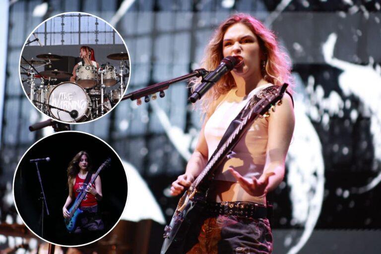 Imagen: The Warning brilla en el Pachuca Rock Fest 2025 pese a falla de sonido; además, anuncia su debut en cines