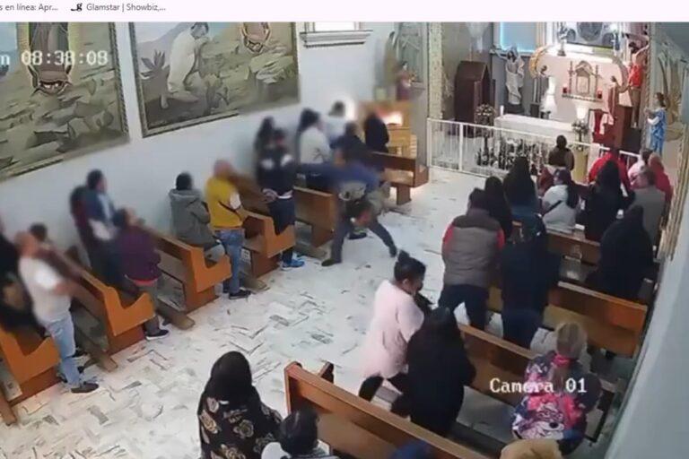 Imagen: Violencia en iglesia del Estado de México: hombre ataca con machete a feligrés