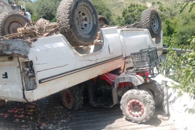 Imagen: Accidente vial en Metztitlán deja siete personas lesionadas