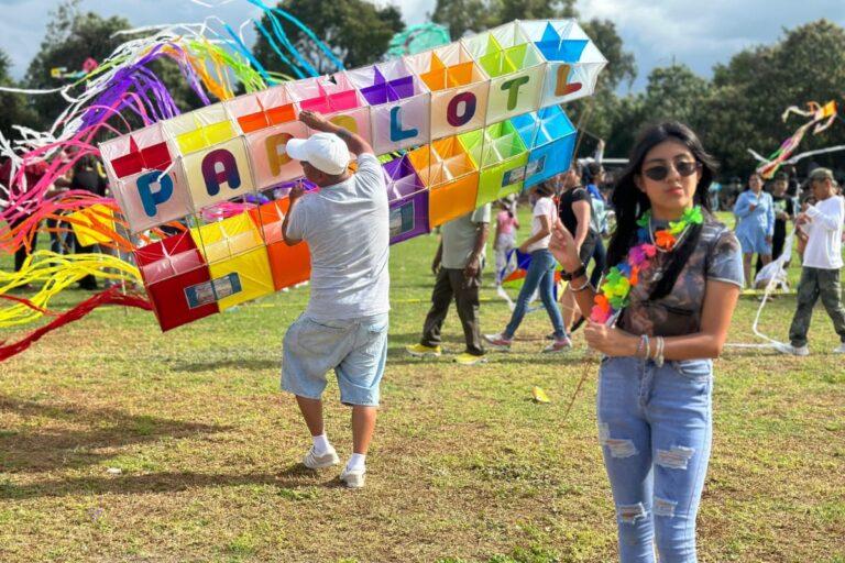 Imagen: En Chilcuautla se lleva a cabo el noveno Festival del Papalote y Globos de Cantoya