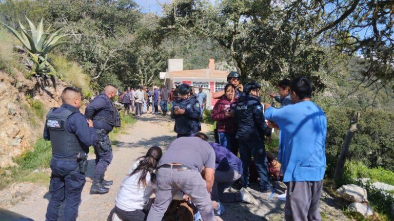 Imagen: Violencia en predio disputado entre Mineral de la Reforma y Mineral del Monte