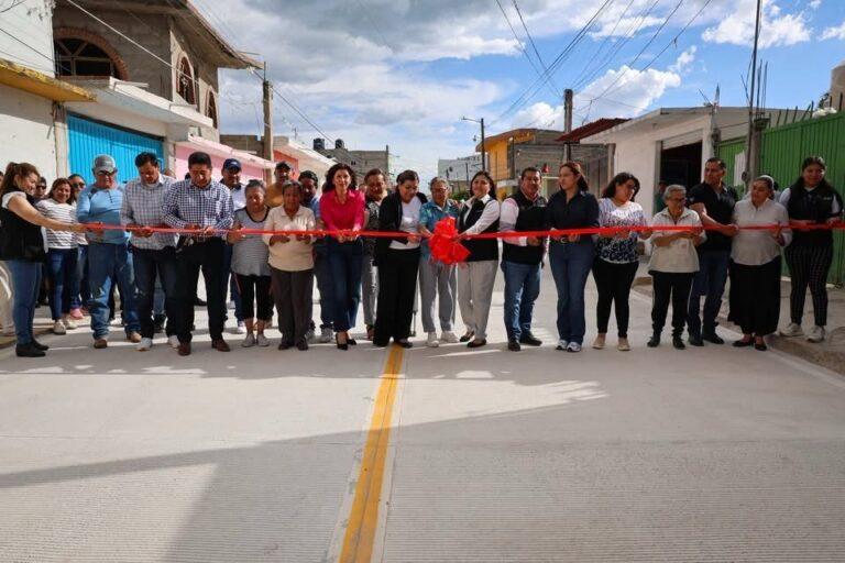 Imagen: Tlahuelilpan: Entregan pavimentación en la calle Dorantes