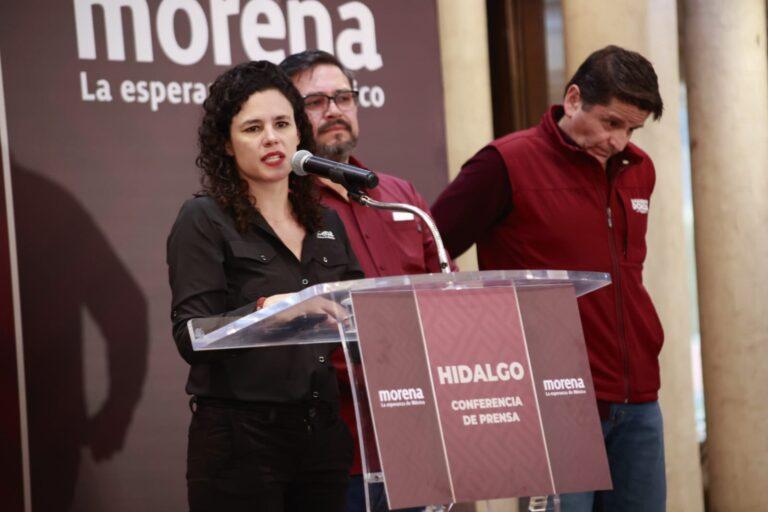 Imagen: Luisa María Alcalde llama a cuidar la imagen de Morena y respetar sus estatutos