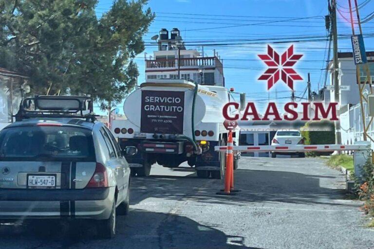 Imagen: Caasim había reanudado el servicio de agua desde el lunes en Bosques del Peñar, asegura