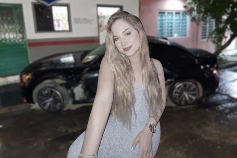 Imagen: Ximena había recibido amenazas por parte de la ex de su novio; quedó prensada entre dos autos