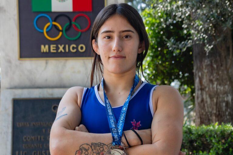 Imagen: Zeltzin Hernández parte a Croacia con la mira en el Mundial Senior de Luchas