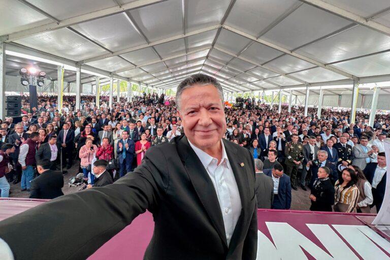 Imagen: Entre mariachis, zanqueros y música popular: así vivió Pachuca el Tercer Informe de Menchaca