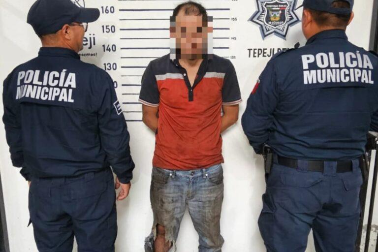 Imagen: Arrestan a hombre por receptación al asegurar motocicleta robada en Tepeji del Río