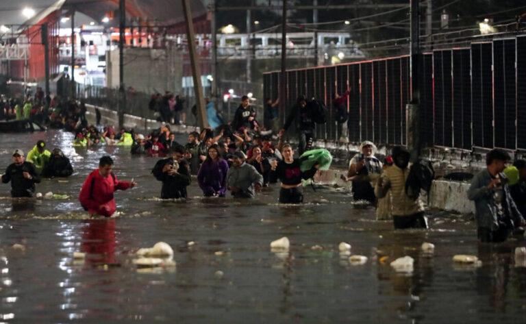 Imagen: La lluvia más fuerte del año provoca inundaciones en Iztapalapa