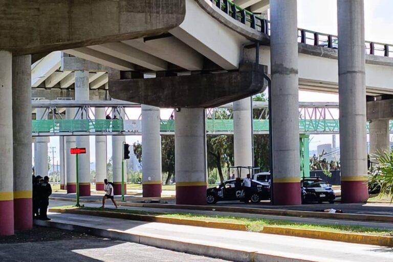 Imagen: Tragedia en Pachuca: Una persona se arrojó de un puente peatonal cerca de Zona Plateada