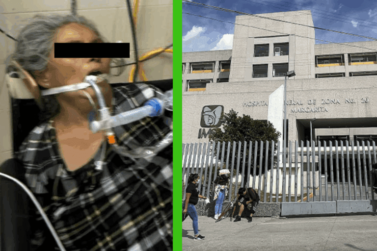 Imagen: Puebla: imagen de abuelita intubada en una silla reabre debate sobre saturación hospitalaria. Esto sabemos