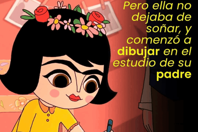 Imagen: “Hola Frida”, un viaje animado por la infancia de la pintora, llega a Tulancingo