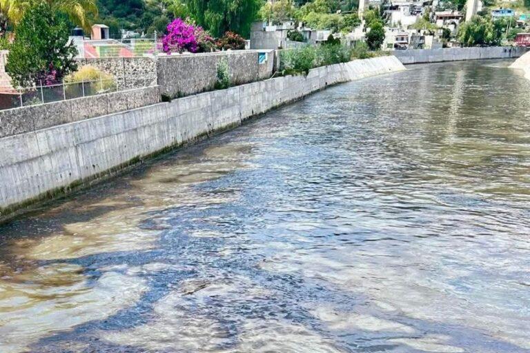 Imagen: Fuga en refinería Miguel Hidalgo provoca contaminación en el río Tula