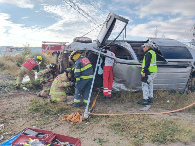 Imagen: Rescatan a personas tras accidente en la Pachuca-Sahagún ¿Qué pasó?