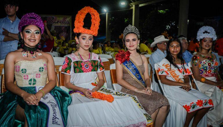 Imagen: Tehuetlán da inicio a los festejos del Xantolo con el certamen Señorita Cempoalxóchitl 2025