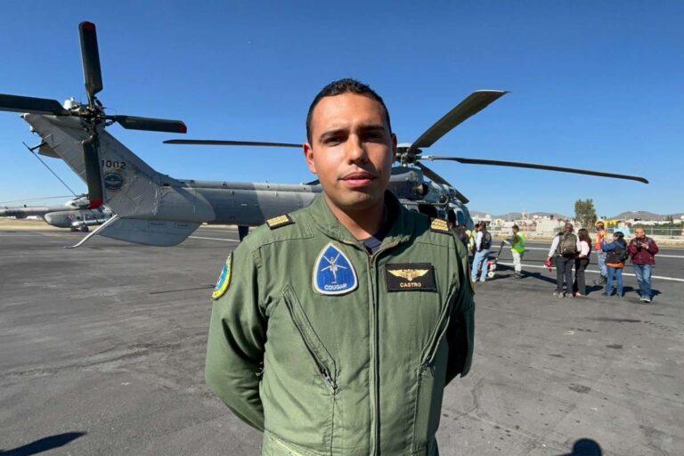 Imagen: “La gratitud de la gente”, el aliciente de piloto que transporta apoyos a zonas siniestradas de Hidalgo