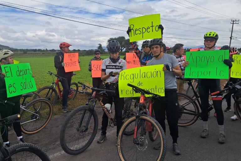 Imagen: ¿Qué es lo que exigen ciclistas de Tula al alcalde Cristhian Martínez?