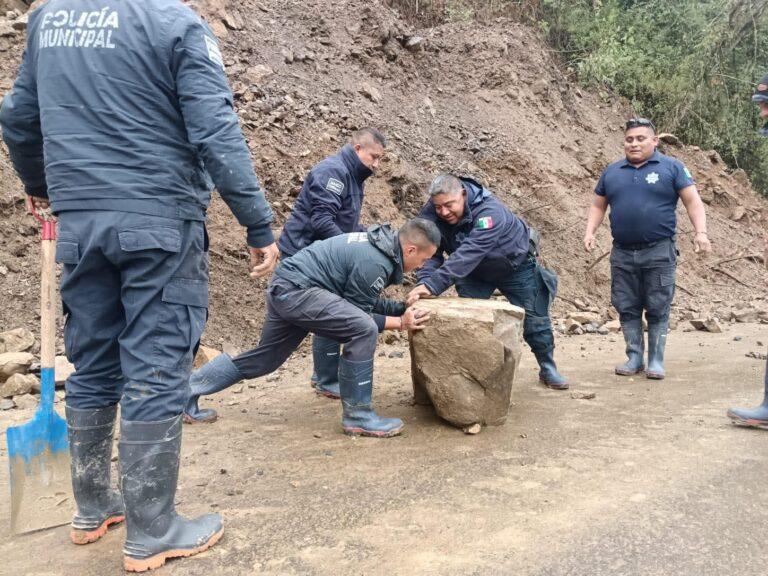 Imagen: El saldo de las lluvias recientes en Tianguistengo