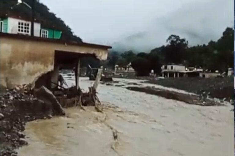 Imagen: Lluvias causan afectaciones en Tianguistengo; pobladores están preocupados