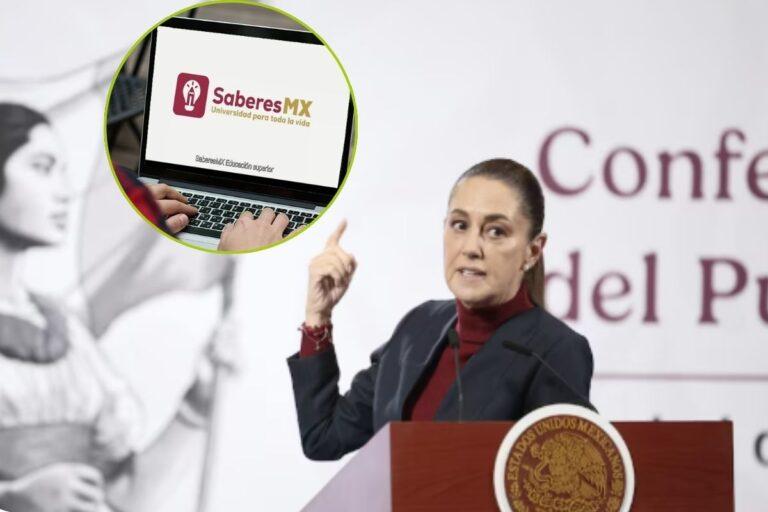 Imagen: Claudia Sheinbaum presenta SaberesMX, la nueva apuesta digital para estudiantes