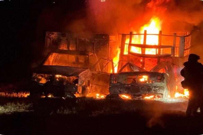 Imagen: Tula de Allende registra incendio de vehículos involucrados en robo de hidrocarburo