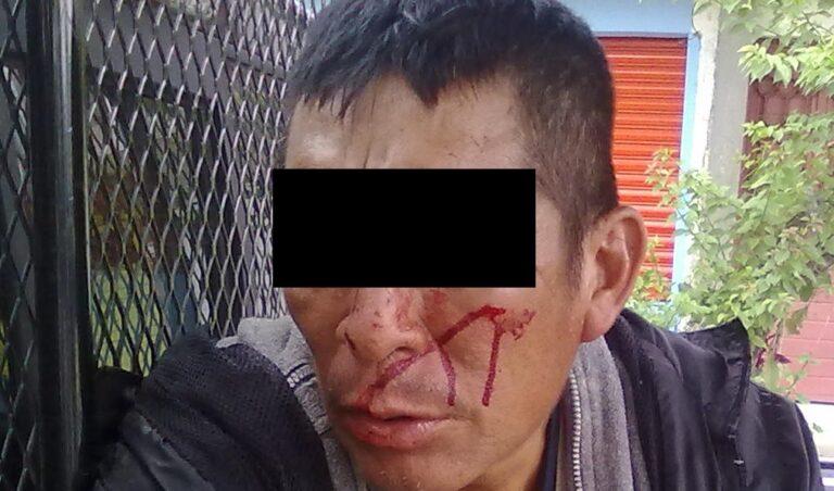 Imagen: Yahualica: Hombre ebrio golpea a su esposa porque ella le reclamó que se gastó su sueldo en una borrachera