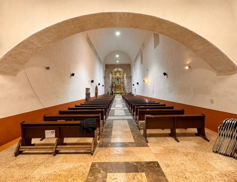 Imagen: Templo del siglo XVI en Atotonilco de Tula casi restaurado: Necesitan apoyo para concluir la obra