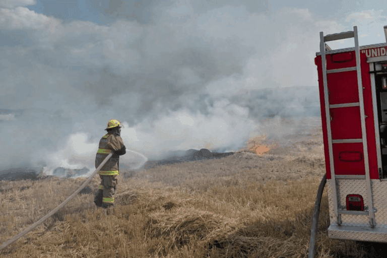 Imagen: ¡Arde la Zona Plateada! Bomberos controlan incendio que alarmó a vecinos