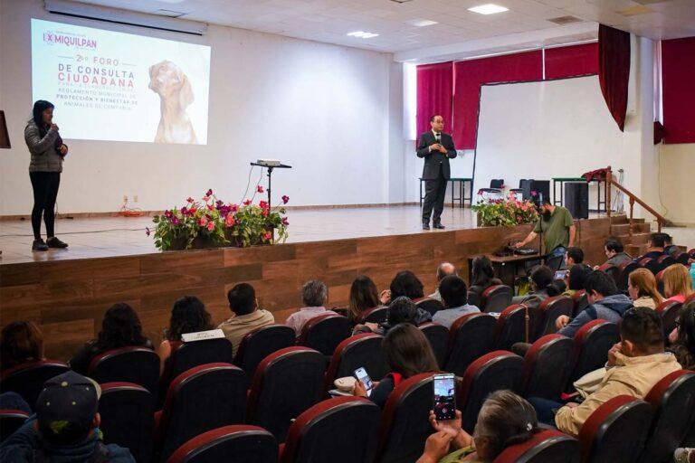 Imagen: Celebran foros para la elaboración del Reglamento de Bien Animal en Ixmiquilpan, ¿qué temas incluye?