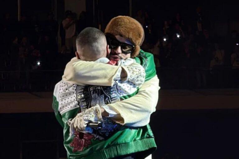 Imagen: Cierre de gira de Bad Bunny en México incluyó reconciliación con J Balvin; así fue el momento