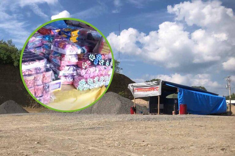 Imagen: Con estas acciones, PC Huejutla busca impedir la venta ilegal de pirotecnia