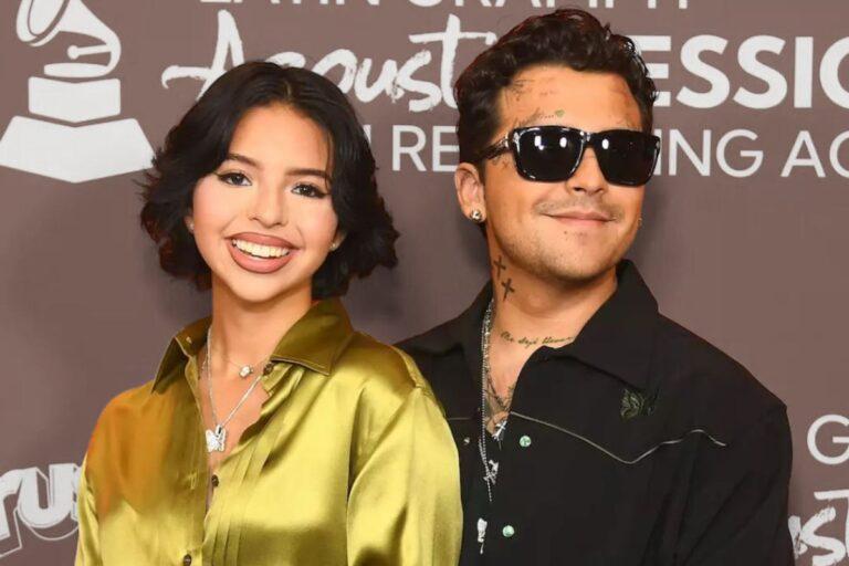 Imagen: Ángela Aguilar, de nuevo en la polémica por este gesto que le hizo a Christian Nodal