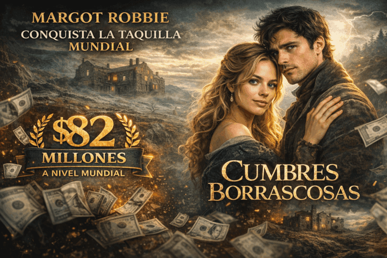 Imagen: Cumbres Borrascosas: La taquilla mundial se rinde ante Margot Robbie