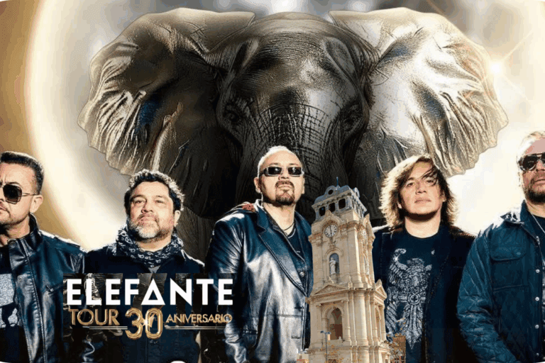 Imagen: 30 años de música: Elefante regresa a Pachuca para celebrar su carrera en grande
