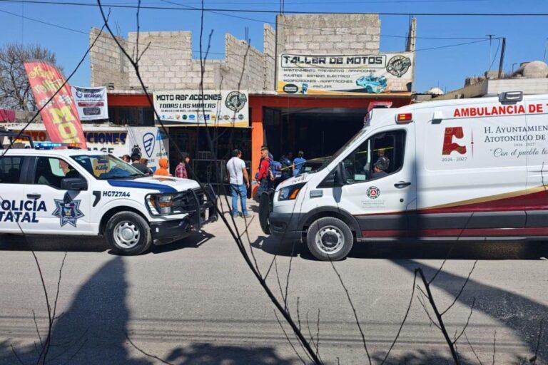Imagen: Otro ataque en Atotonilco de Tula: Balacean a dos personas dentro de un negocio