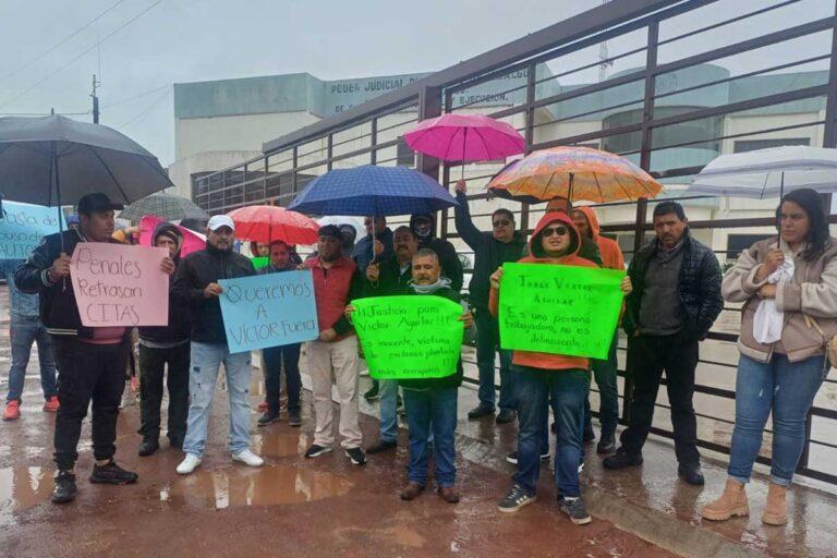 Imagen: Exigen en Tulancingo la liberación de taxista, ¿de qué se le acusa?