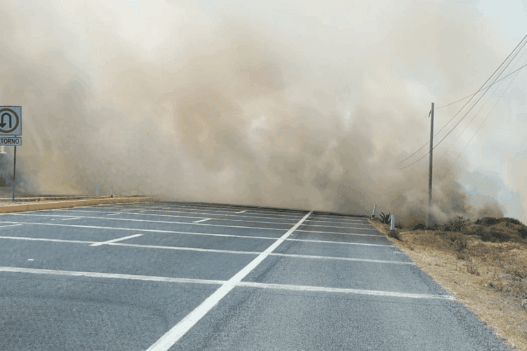 Imagen: Alerta vial: Incendio en Epazoyucan pone en riesgo a automovilistas en la Pachuca–Tulancingo