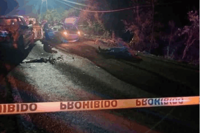 Imagen: Accidente en la vía Acaxochitlán – Venta Quemada deja dos muertos y lesionados