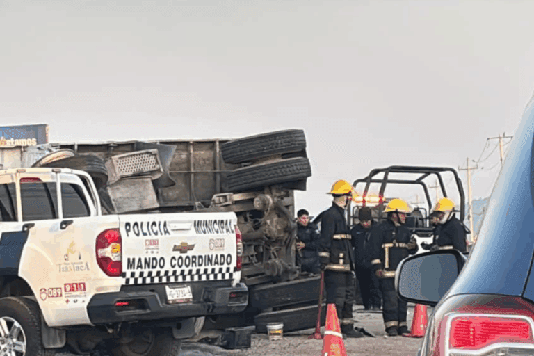 Imagen: Accidente vial en la carretera Pachuca-Actopan deja varios lesionados en San Agustín Tlaxiaca