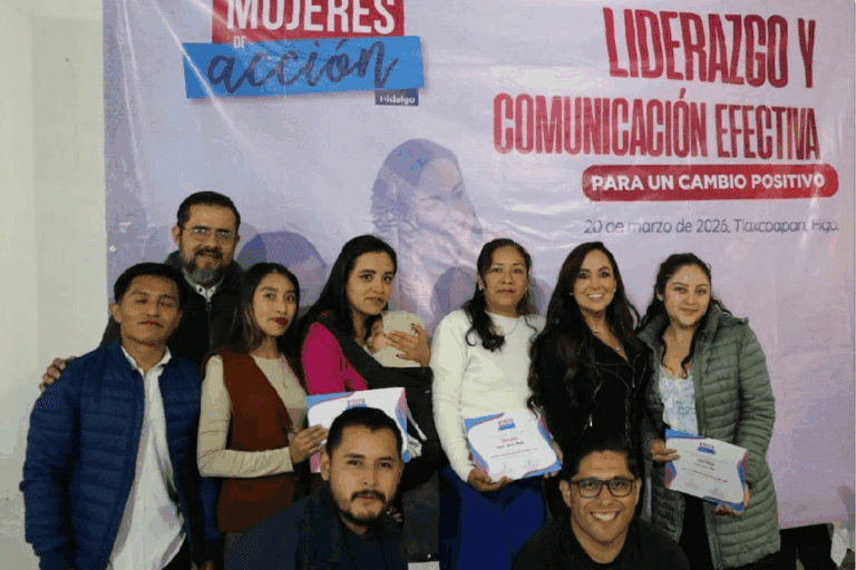 Imagen: PAN Hidalgo impulsa el liderazgo femenino con taller de comunicación efectiva en Tlaxcoapan, Hidalgo