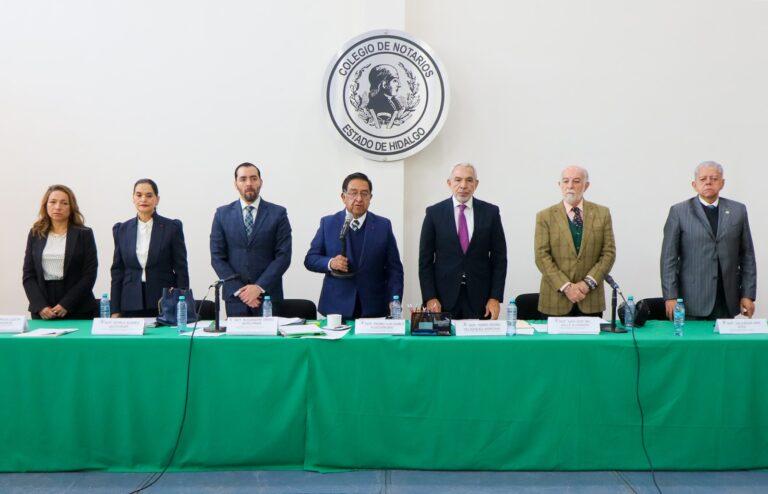 Imagen: Compromiso renovado de Pedro Luis Noble con el notariado