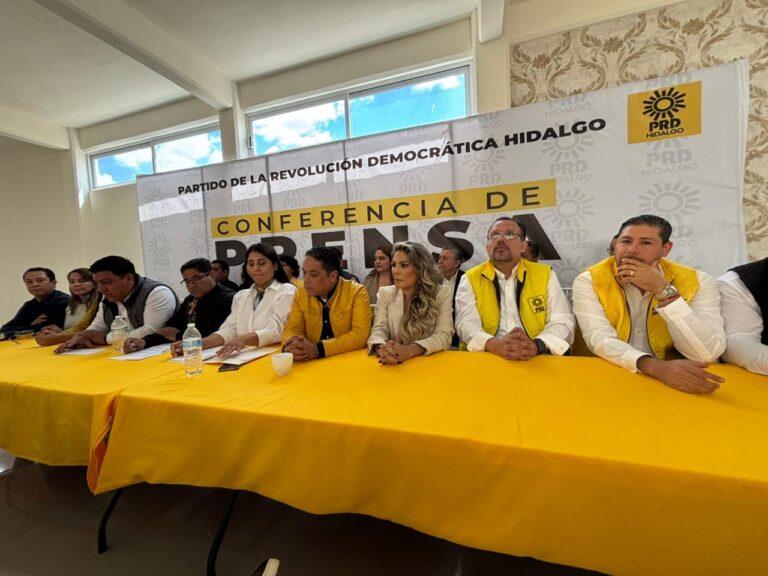 Imagen: “No hay coqueteo con Morena”: PRD Hidalgo reafirma lealtad de sus alcaldes